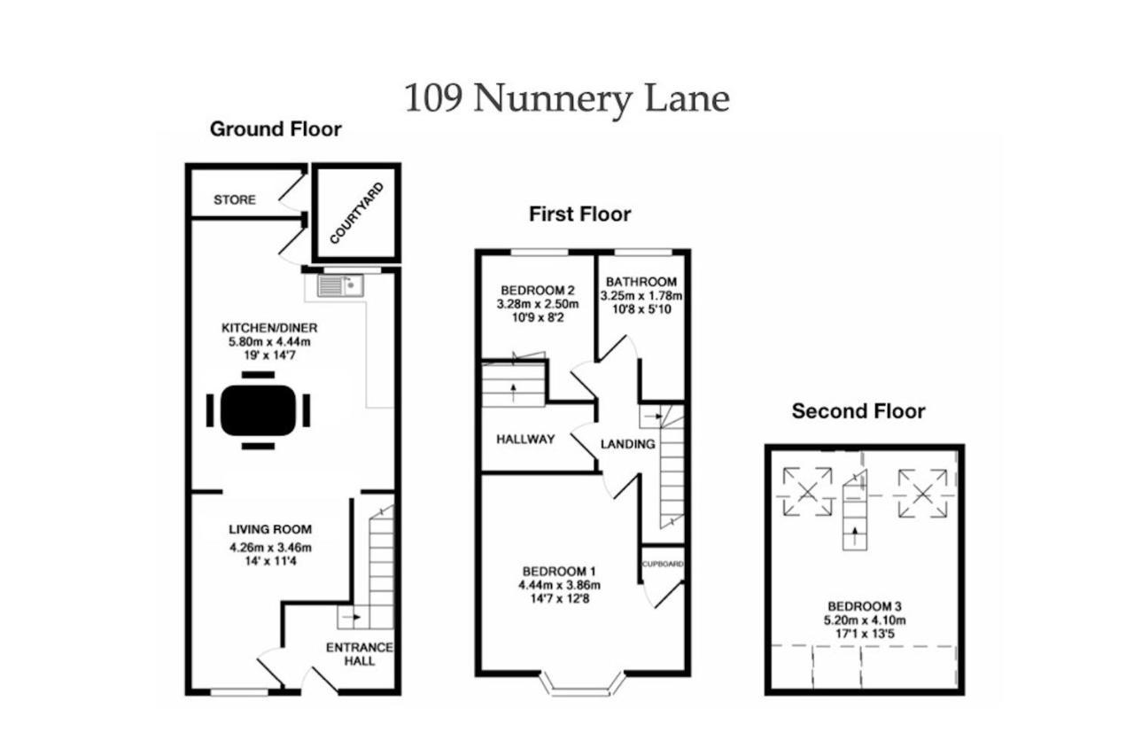 Spencer House & 107 & 109 Nunnery Lane Villa York Exterior photo